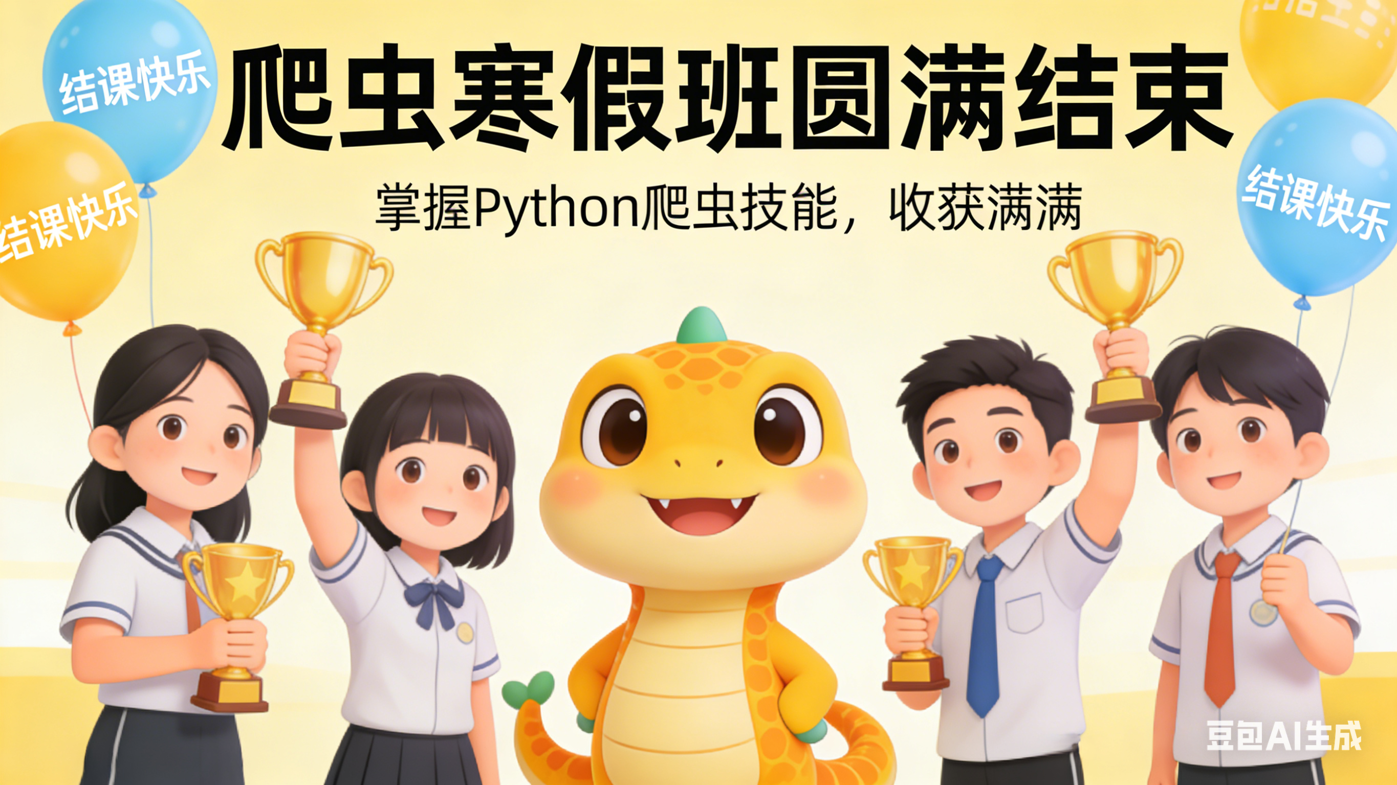 爬虫寒假班结束