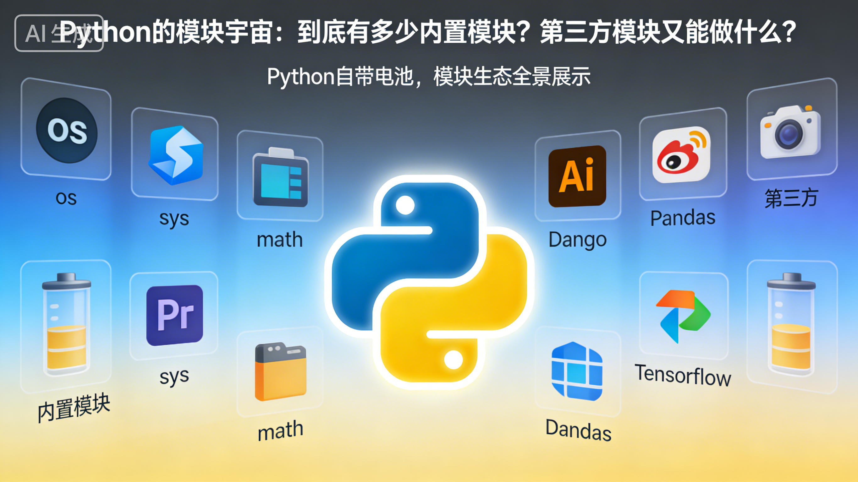 Python有多少模块？