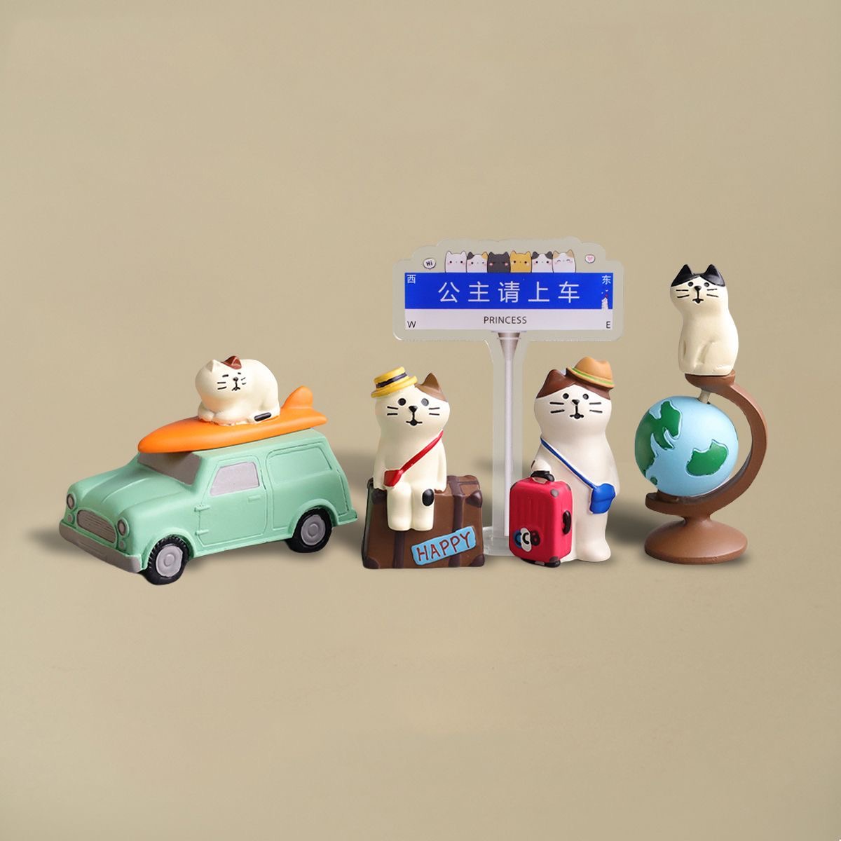 猫咪摆件桌面小摆件